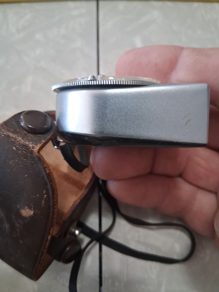 Vintage FR EM-1 Selenium Light Meter C/w Lanyard & Case