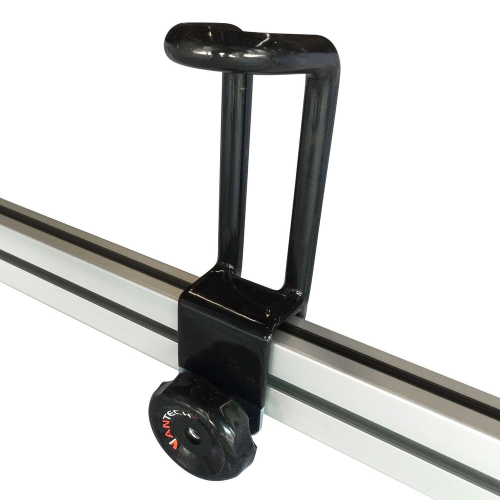 Vantech Ladder Stopper (Rectangular Crossbars - 1" x 2") H-Series Black