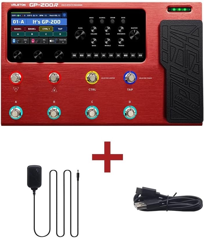 VALETON GP-200R Multi Effects Processor Multi-Effects Guitar Bass Pedal New!!!