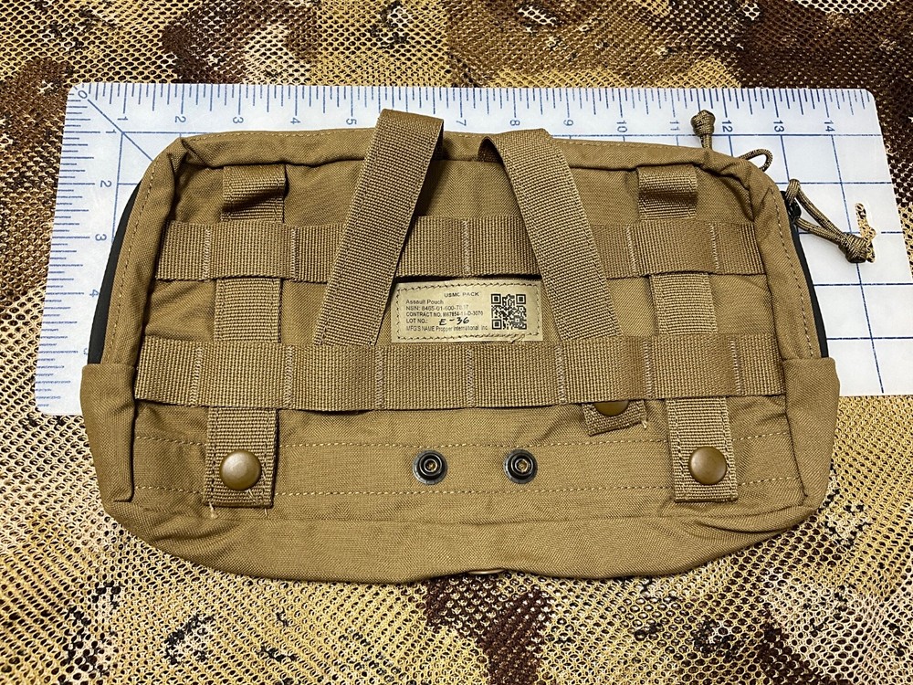 USMC Pack Assault Pouch Coyote Tan NEW