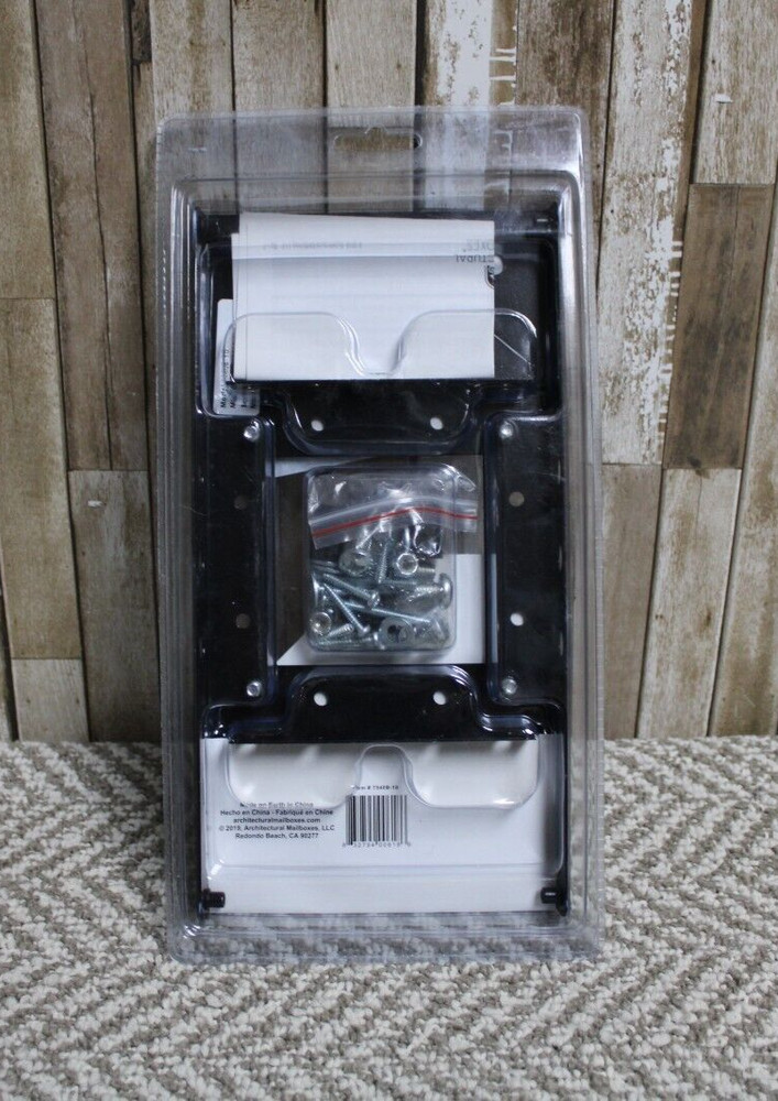 ARCHITECTURAL MAILBOXES Steel 7540B-10 Mailbox Adapter Plate