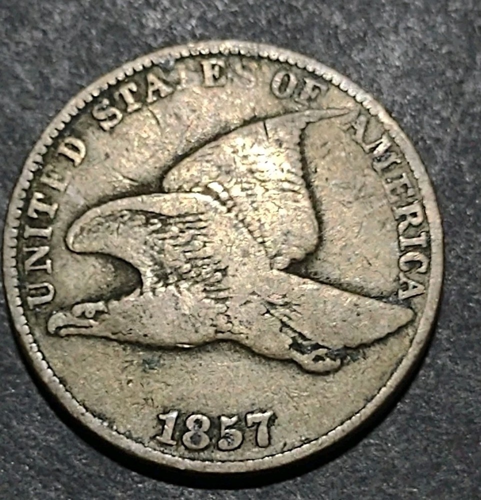 1857 flying eagle cent