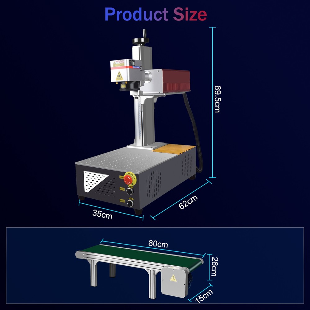 CRS 5W Flight UV Laser Marking Machine & Industrial Camera Visual Position US