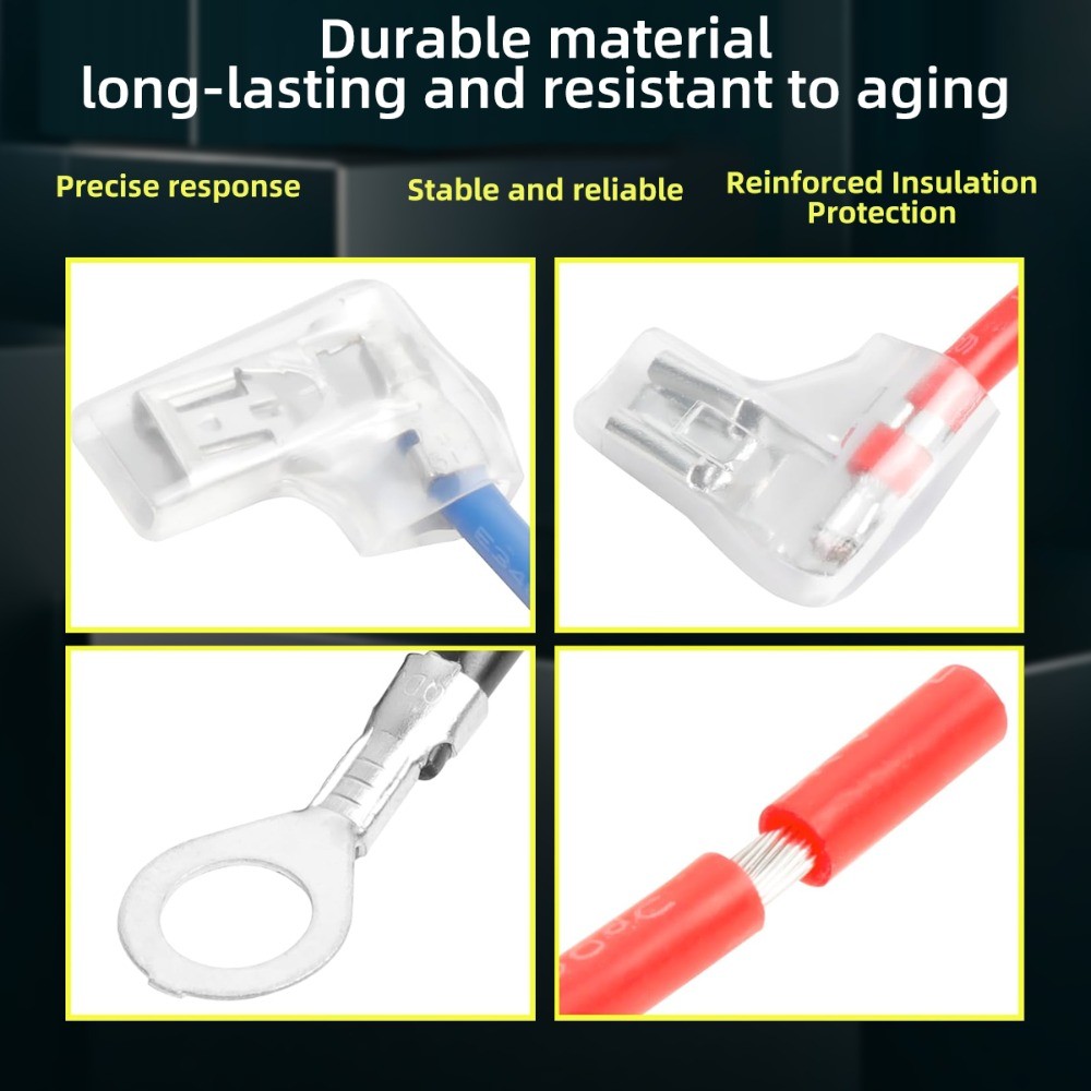 2Pcs RV Water Heater Switch for Suburban 232306, Thermostat 120V T-Stat Wter Par