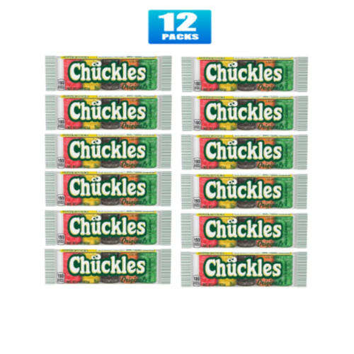 12x Packs Chuckles Original Jelly Candy - 2oz