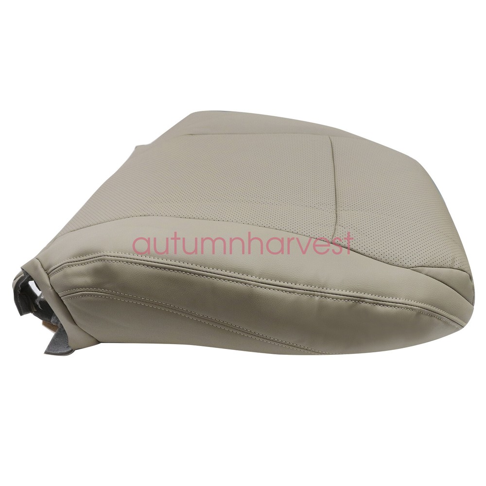 For 2004-2013 Toyota Highlander Front Bottom&Top Replacement Cover Leather Tan