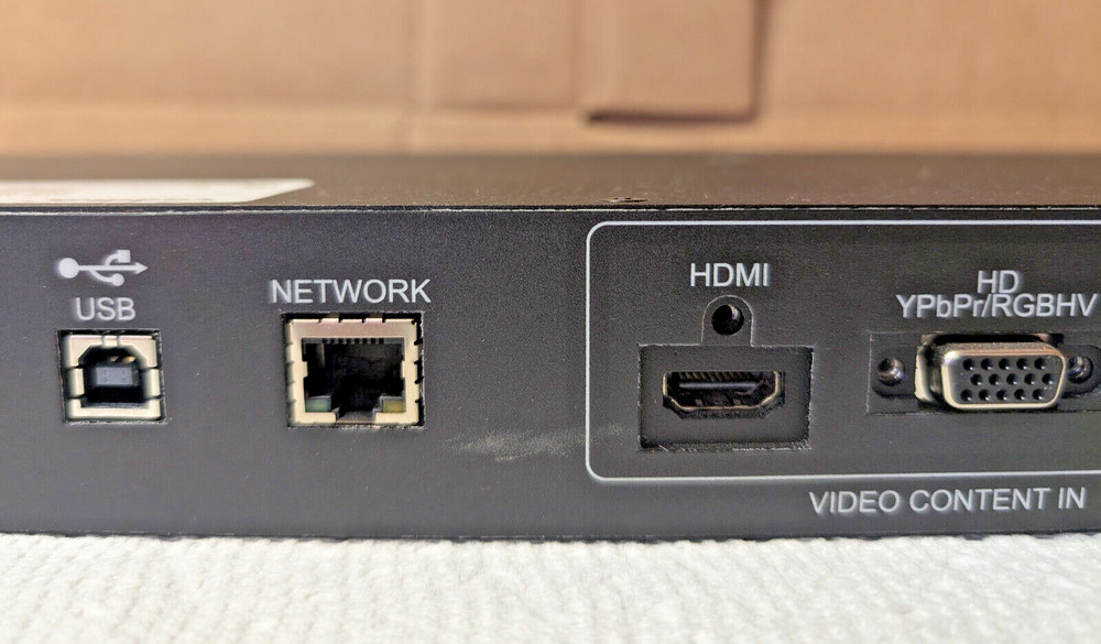 Vaddio 998-8210-000 ~ AV Bridge, USB/IP Streaming, HD Audio / Video Encoder