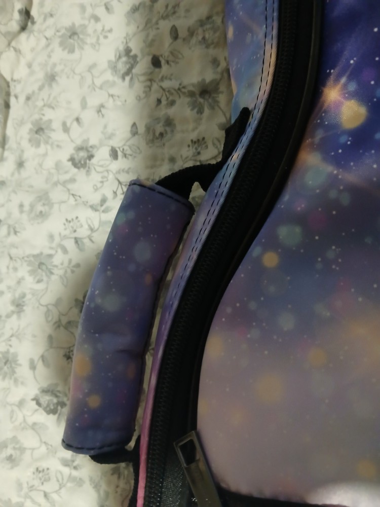 CloudMusic Multicolor Fabric String Instrument Bag with Handle and Strap