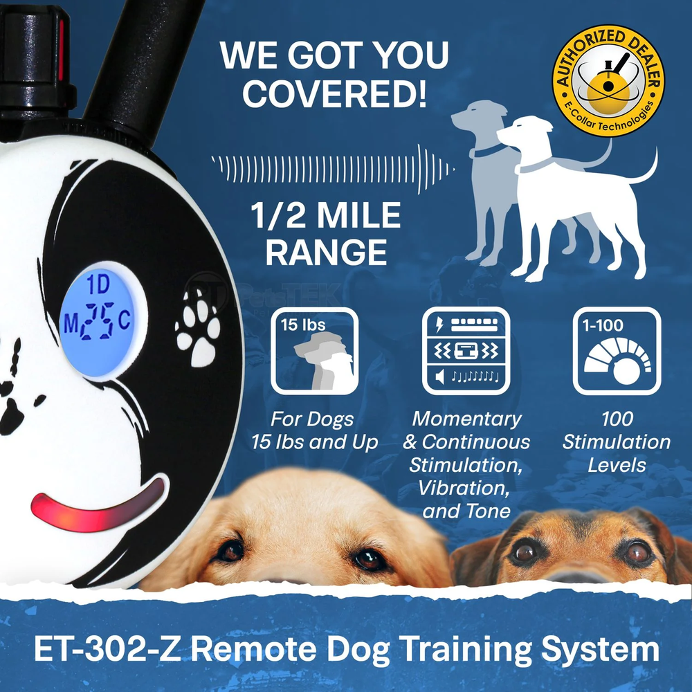 Mini Educator ET-302 Remote Dog Training Collar ZEN by E-Collar Technologies