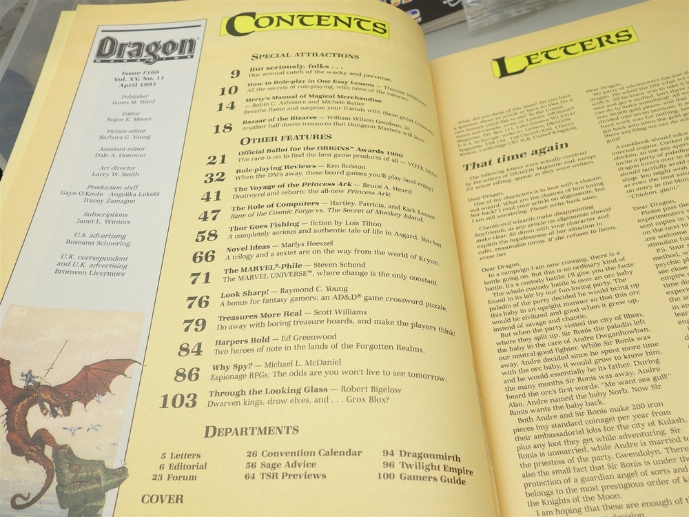 Dragon Magazine: Issue #168 (TSR)