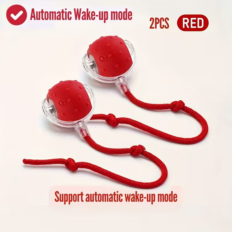 2 pcs Interactive Cat Dog Toys Balls Automatic Electric Fast Moving Rolling Ball
