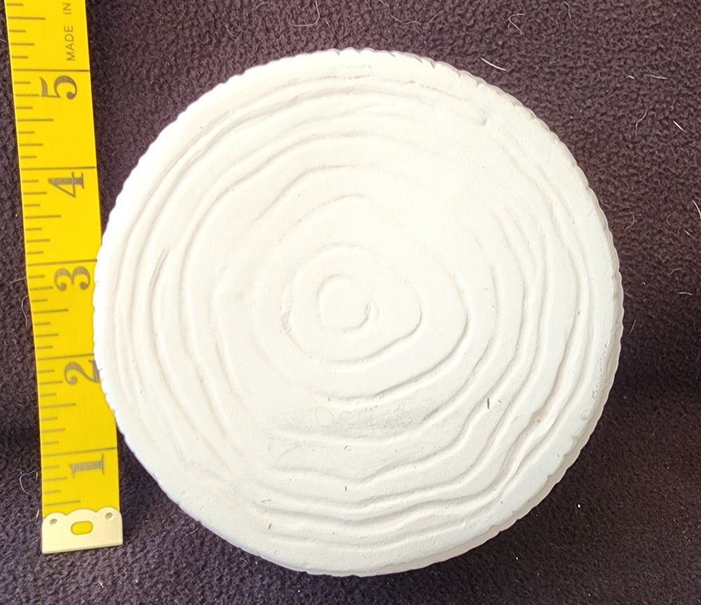 Ready to Paint Ceramic Bisque Tree Stump