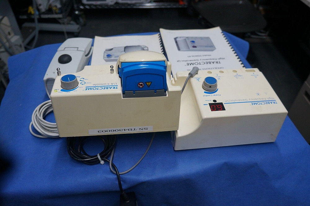 TRABECTOME HIGH FREQUENCY GENERATOR +CONSOLE+FOOTSWITCH