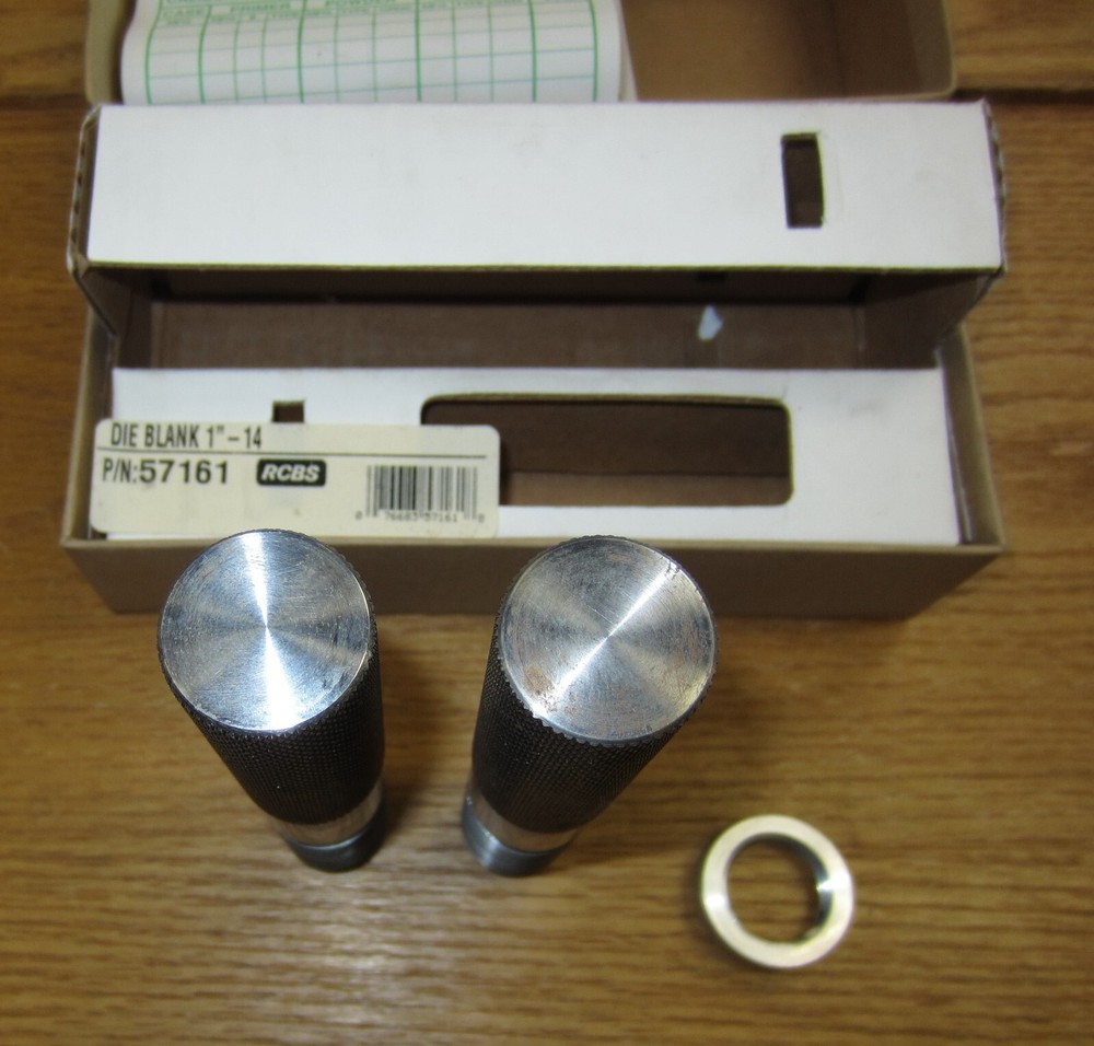 RCBS 1" Blank Dies for Custom Reaming