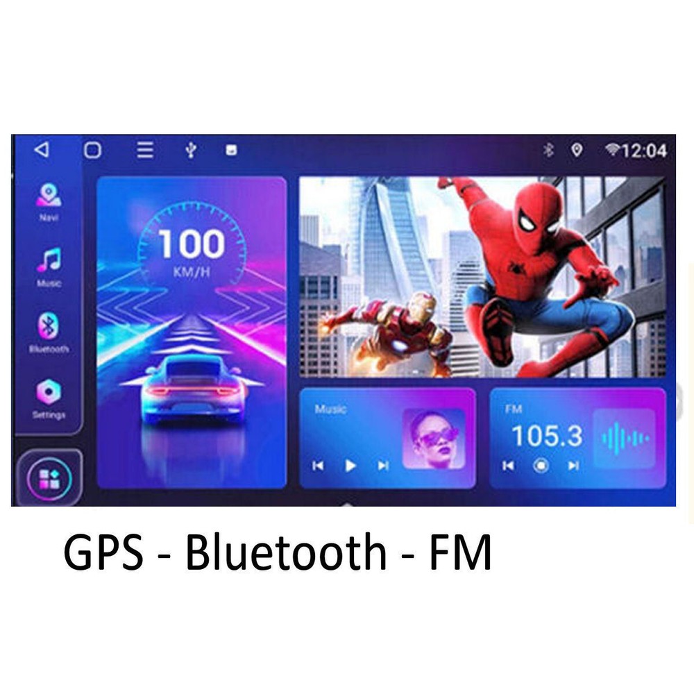 for Subaru WRX 2007-2014 Stereo GPS Wireless Carplay Android Auto camera 4x4 map
