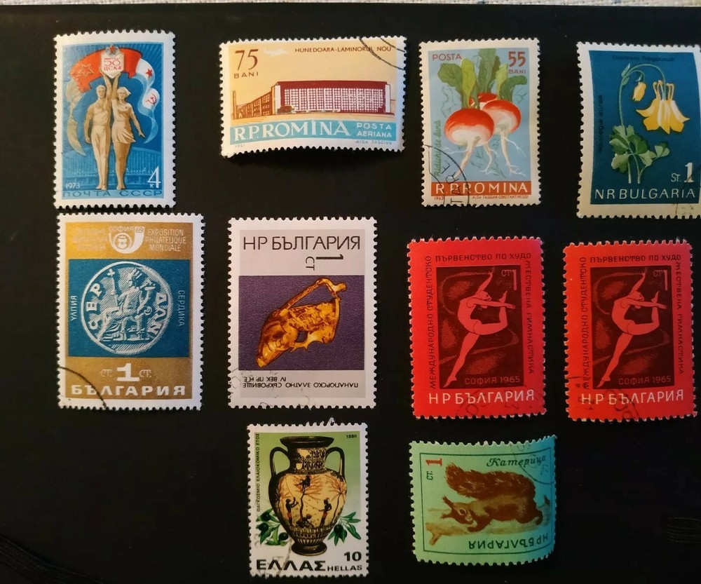 MIXED EUROPE STAMPS
