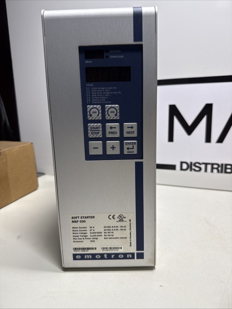 Emotron Soft Start MSF 030 PN:01-1302-01