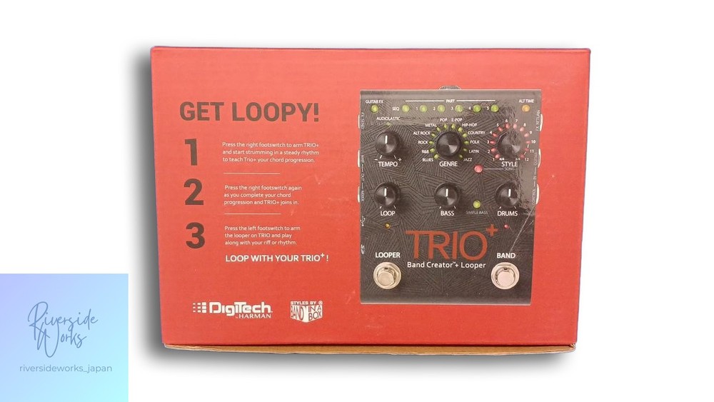 DIGITECH TRIO+ Looper Effects Pedal with Band Creator