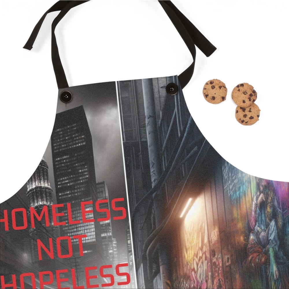 "Homeless Not Hopeless" Apron