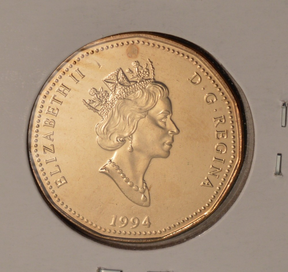 1994 Canada Loonie - BU UNC - from mint roll 🇨🇦🇨🇦