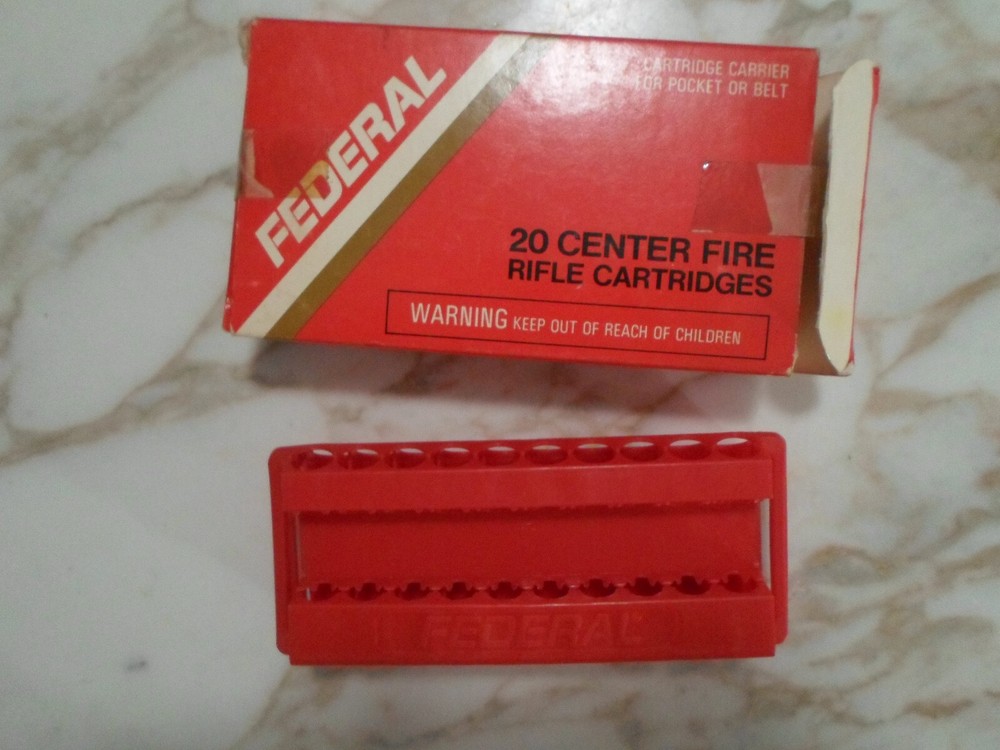 Federal 30-06 Springfield 180 Grain Soft Point HI-Shok Empty Box