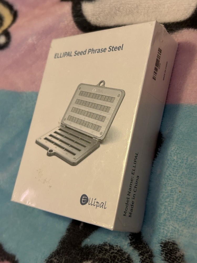 Ellipal Seed Phrase Steel Ultimate Cryptocurrency Backup