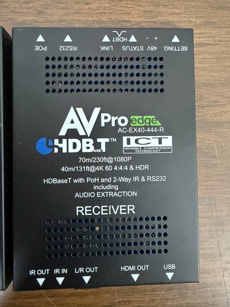 AV Pro edge AC-EX40-444-T2 Transmitter and Receiver