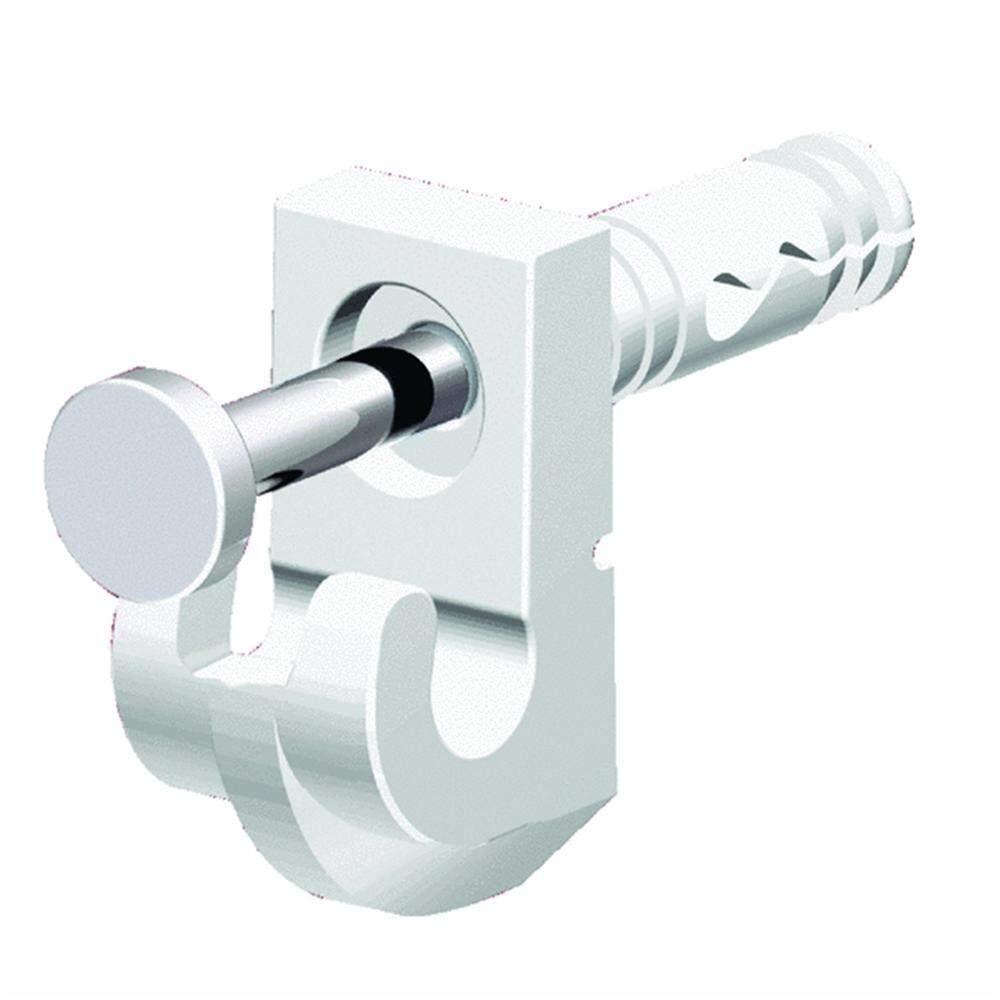 1770 Back Wall Clips for Drywall 48 Pack 48-Pack White