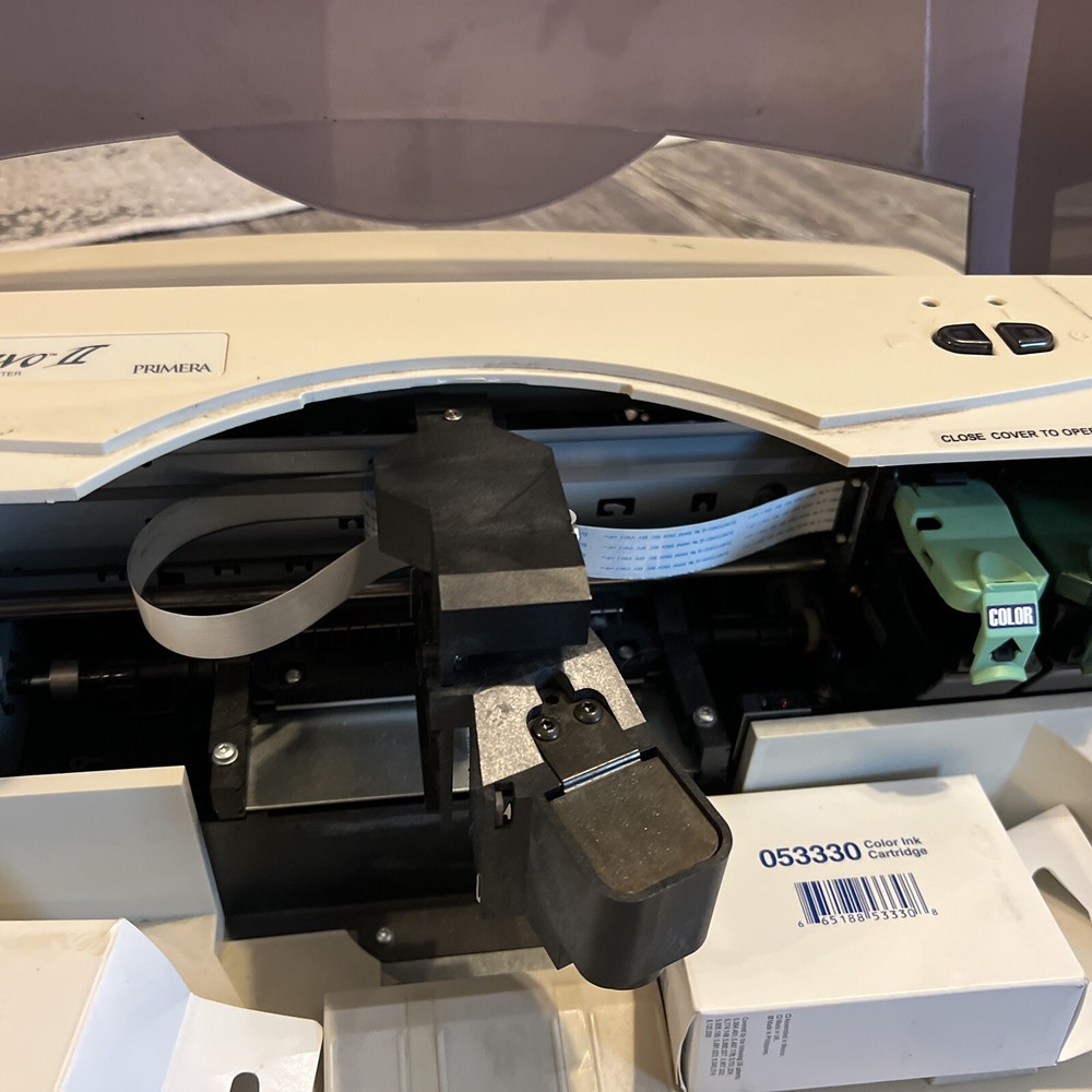 Primera Bravo 2 Disc Publisher Duplicator & Printer + INK ..SEE Description