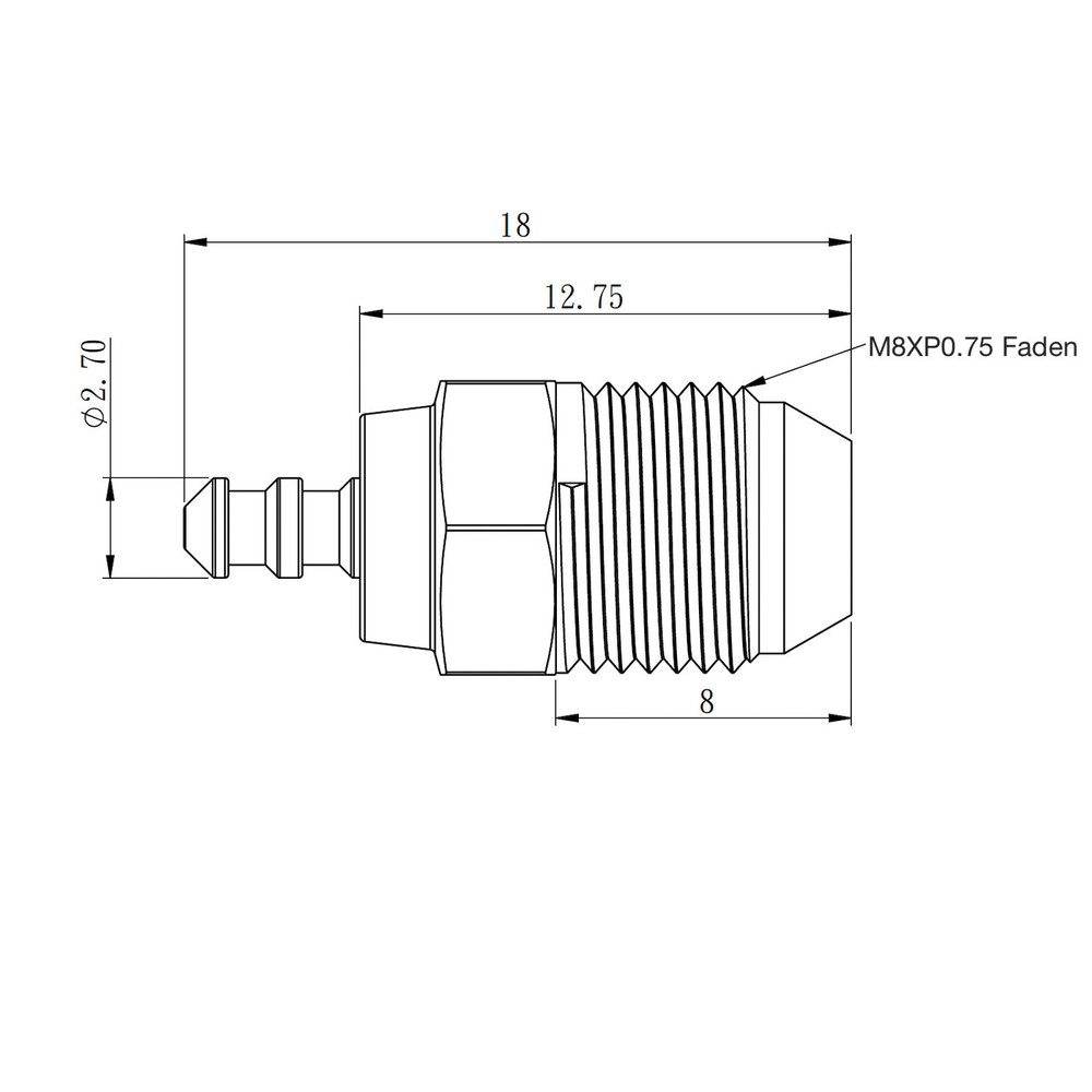 Glow Plug Nitro Engines Turbo T5 Medium Turbo Candle Spare Part FORCE Engine ...