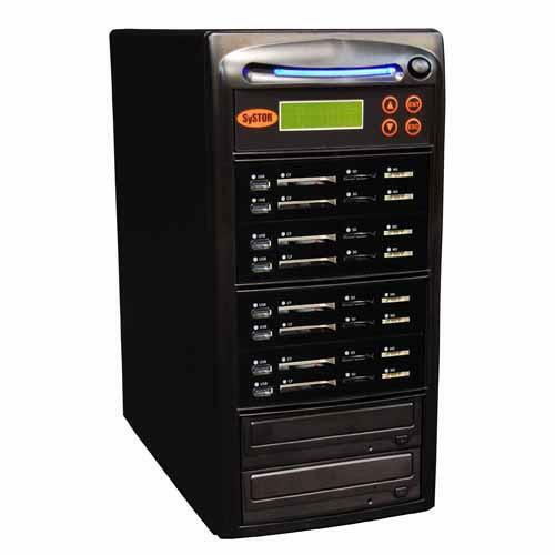 Systor 1:7 USB/SD/CF Flash Memory Combo Drive Duplicator CD DVD Copier 2YR WRNT