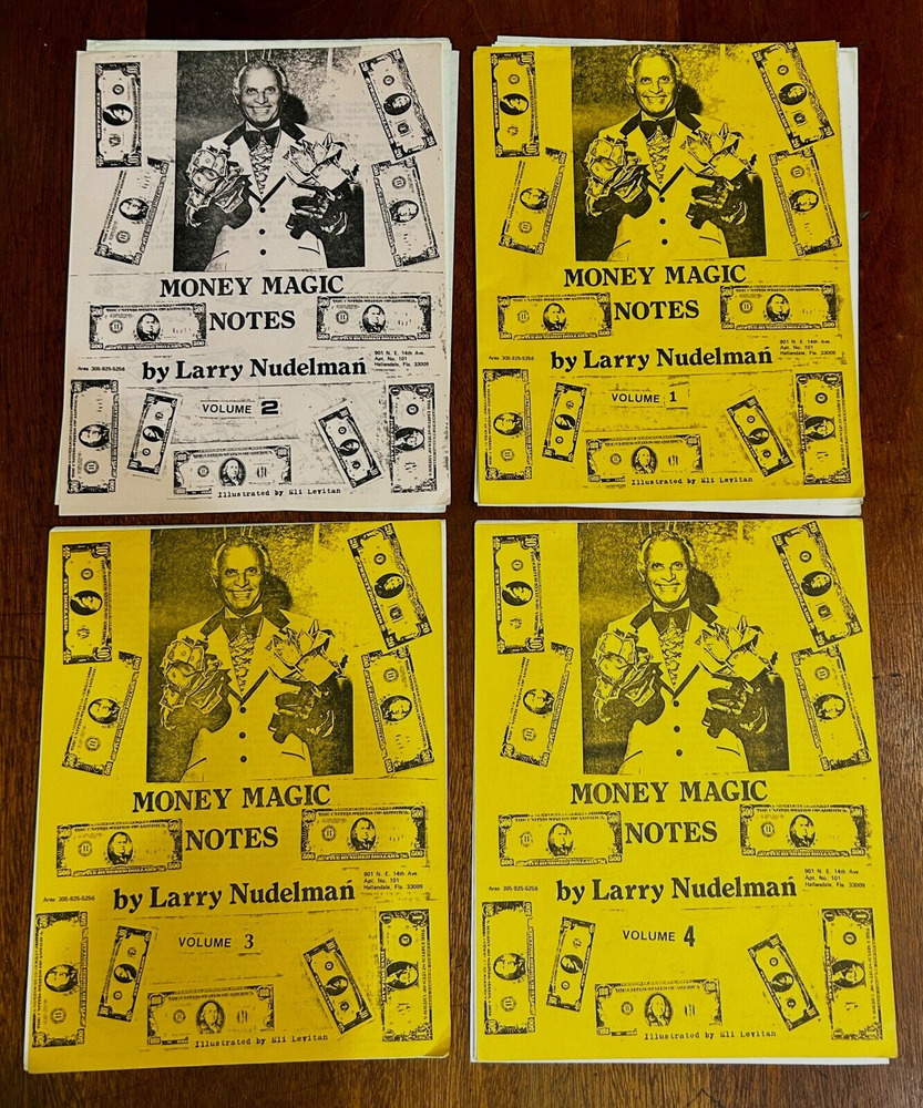Money Magic Notes, Larry Nudelman, 4 Issues