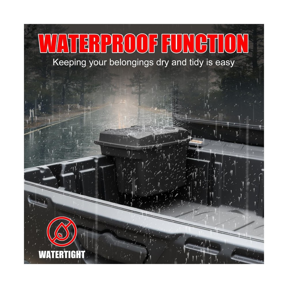 20L UTV Cargo Storage Box for Can-Am Defender/Commander, Waterproof Removable...