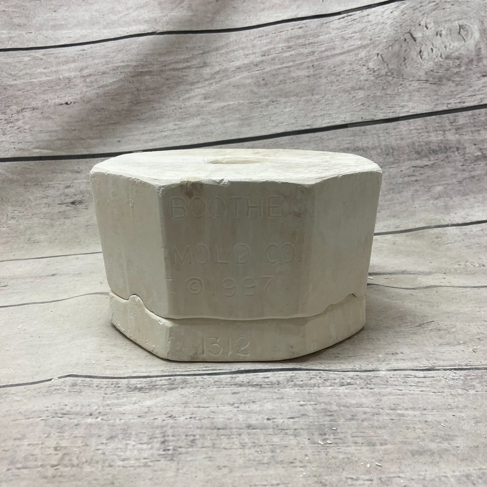 Boothe Mold Ceramic Casting Mold LG Scallop Dip Insert Pour Solid #1312
