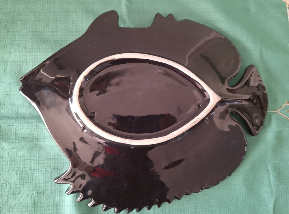 Ben Diller Ceramic Ornate Butterflyfish Platter