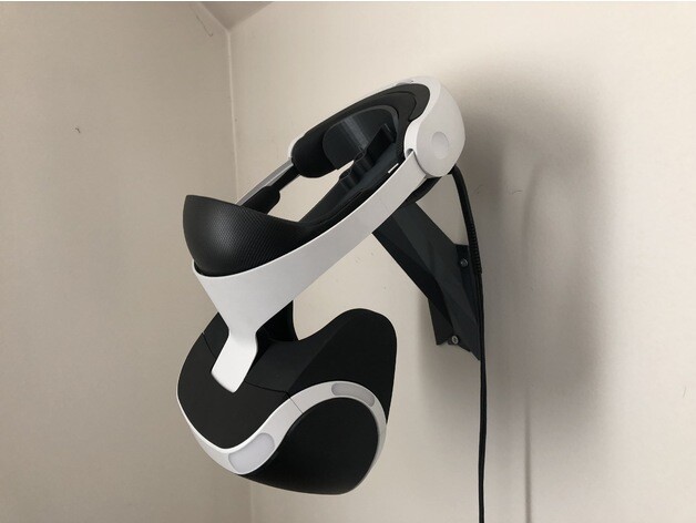PSVR Headset Wall Mount Twitch Streamer Room