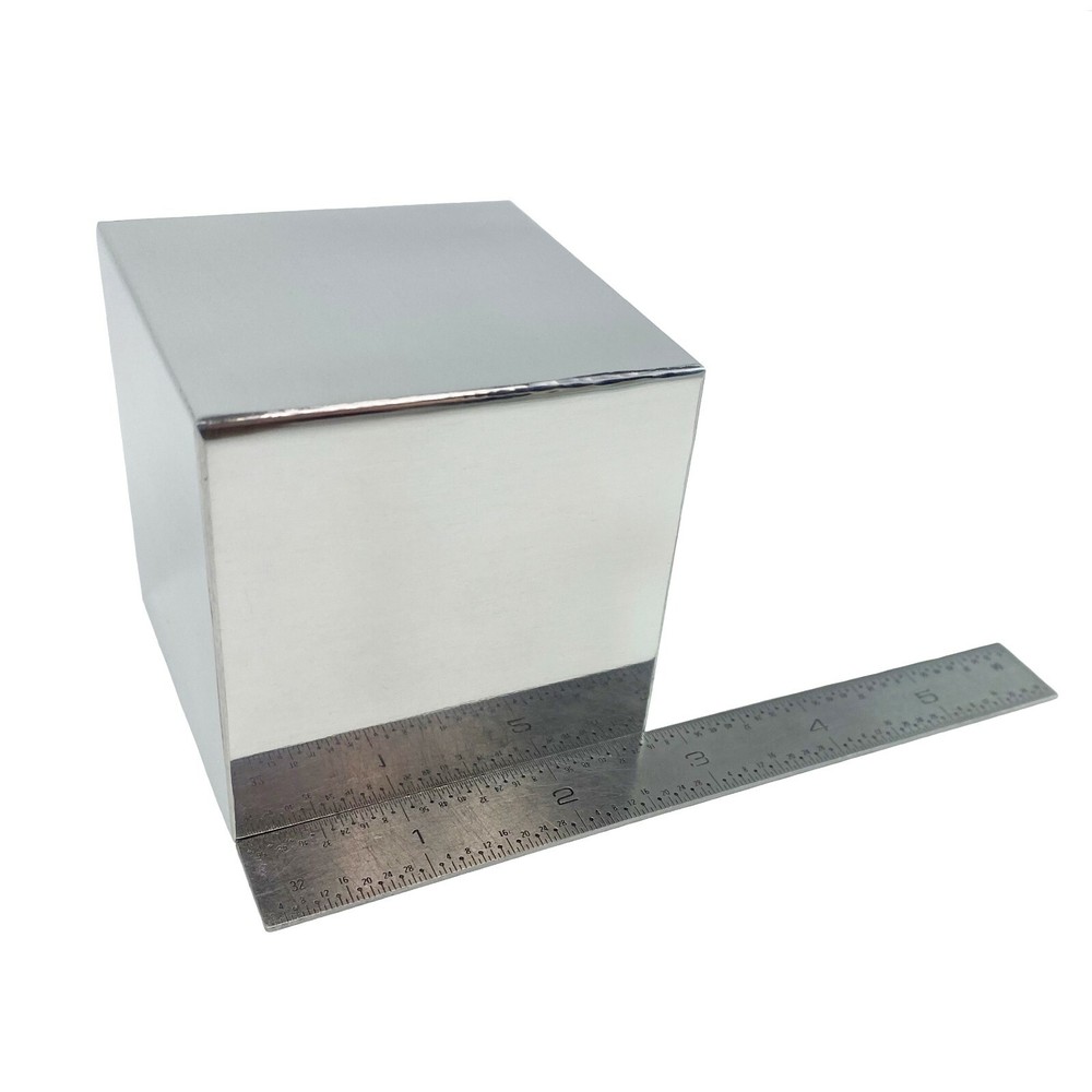 One Kilo Aluminum Cube - 2.83"