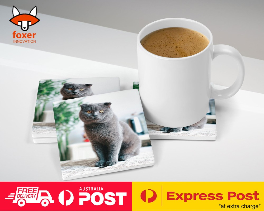 COASTER COFFEE DRINKING MAT|BRITISH SHORTHAIR CAT 18