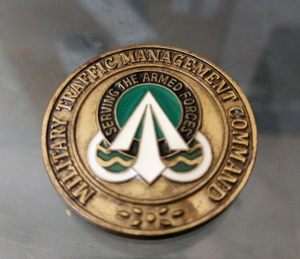 Military  Traffic Management Command  Challenge Coin 1.5 " DIA