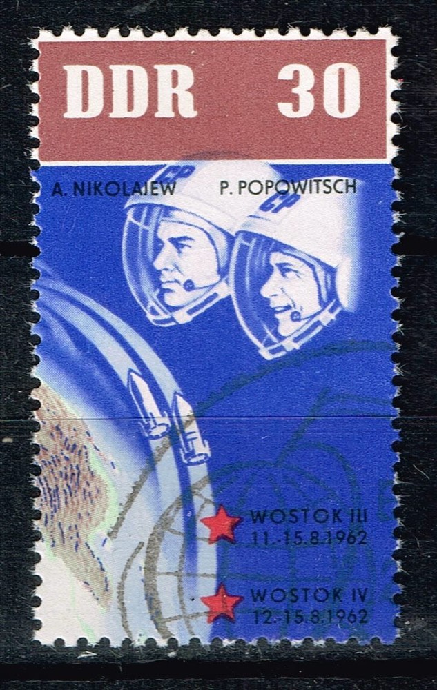Germany Space Vostok-3-4 stamp 1970 A-16