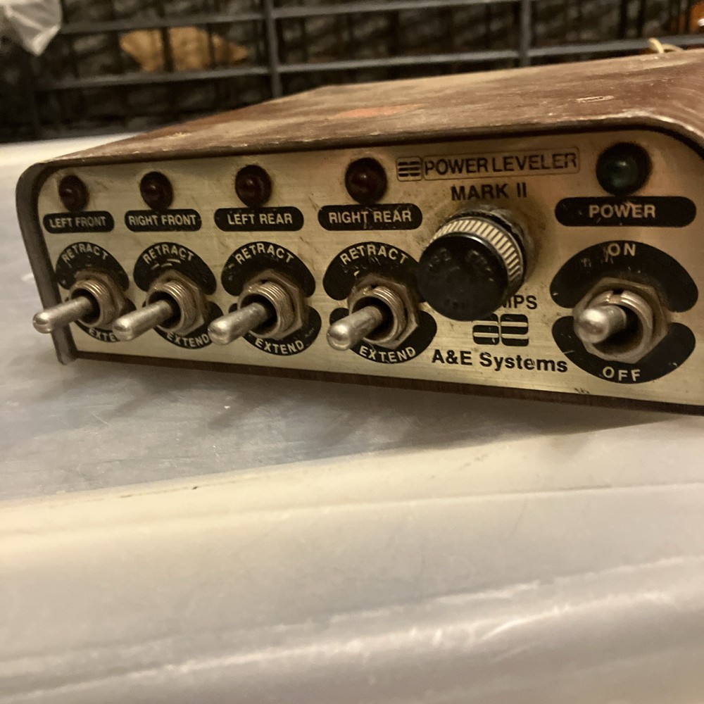 AS IS POWER LEVELER Mark II Control Panel – Heavy-Duty Industrial Unit!