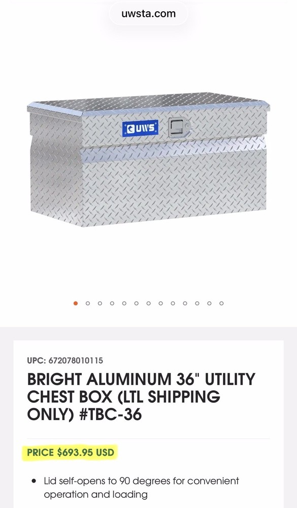 Tool Box UWS- TBC-36