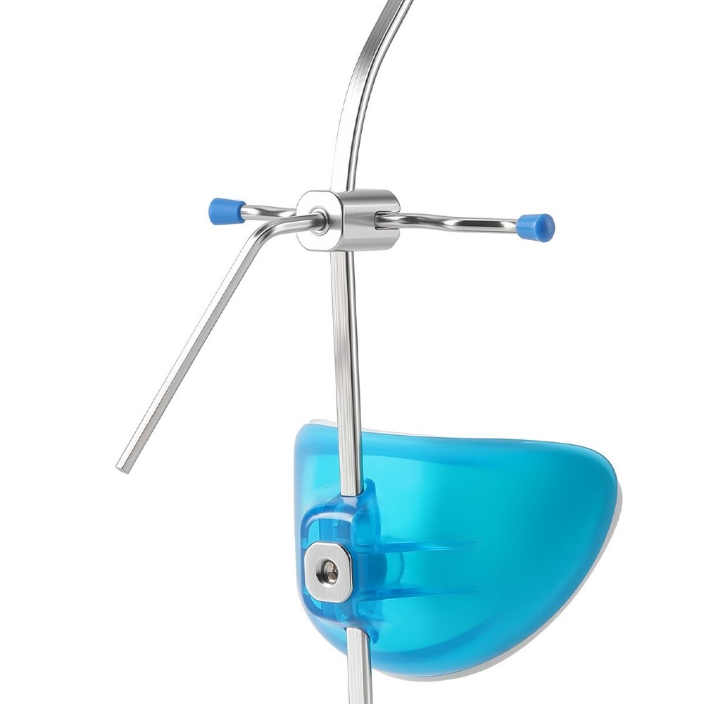 Dental Ortho forward pull Headgear facemask Single Lever Adjustable Blue/ Red