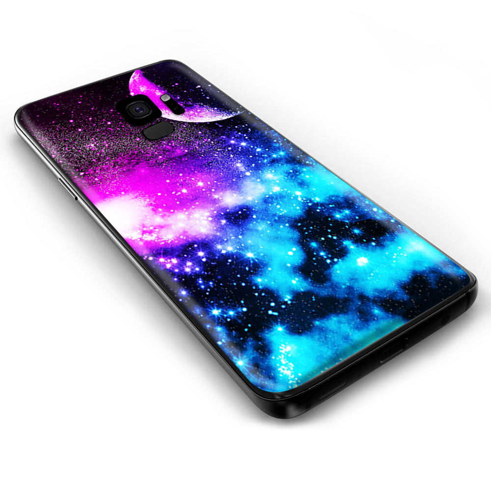 Samsung Galaxy S9 Skins Wrap - Galaxy Fluorescent