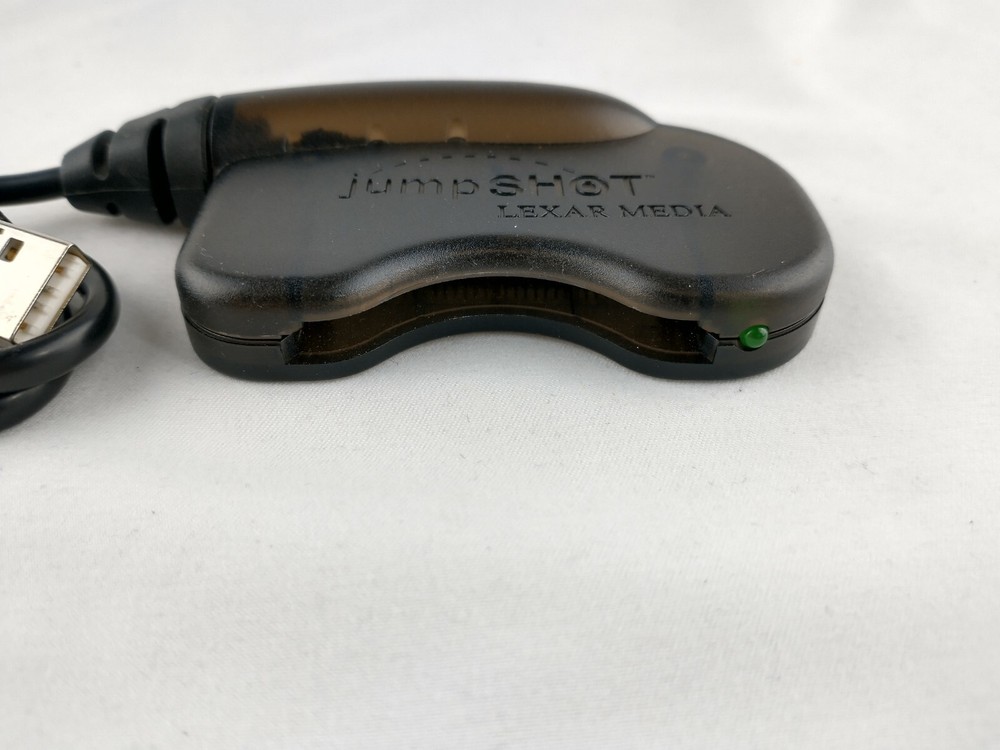 📟 Lexar JumpShot USB Compact Flash CF Card Reader Tested Works