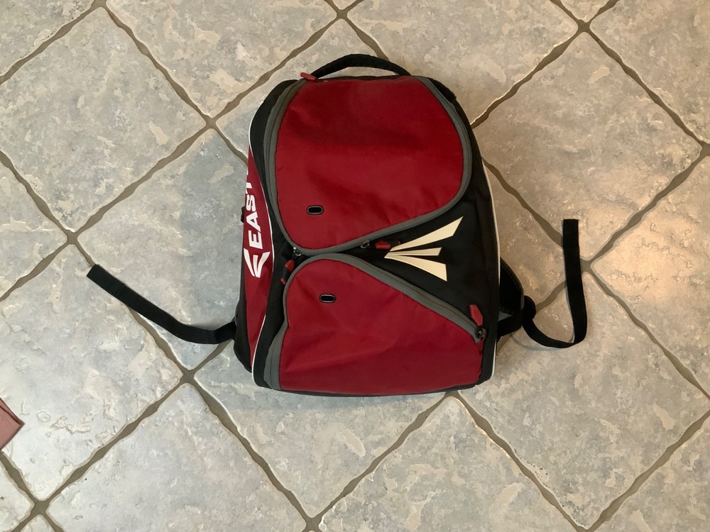 Easton Red Black Baseball Softball Bat Pack Equipment Backpack
