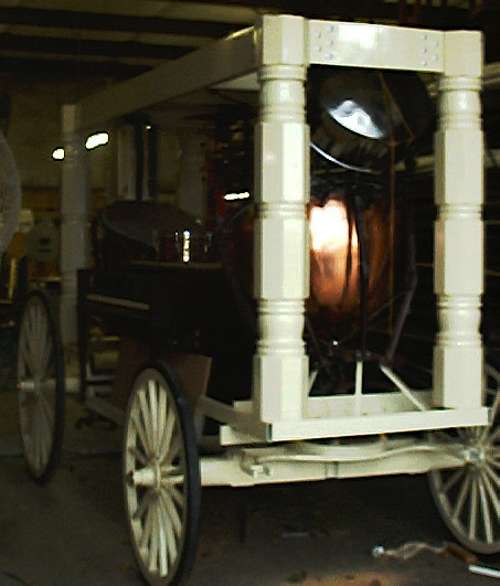 Robotic Orchestra Wagon mounted timpani drums