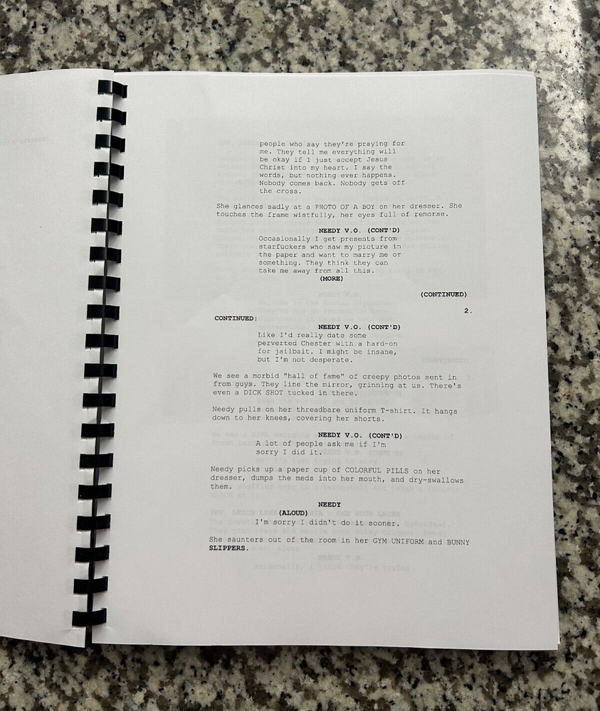 Jennifer's Body Horror Movie Script Reprint Full Screenplay Script