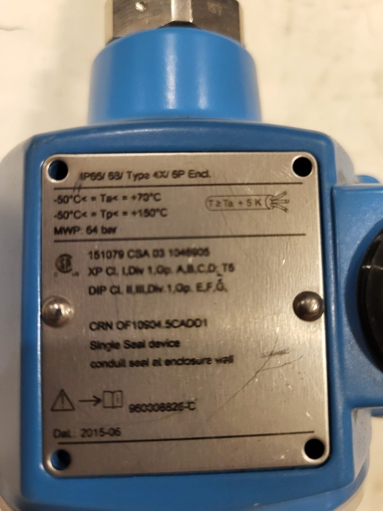 FLT50-ET54/0 Endress + Hauser Vibronic Point Level Detection