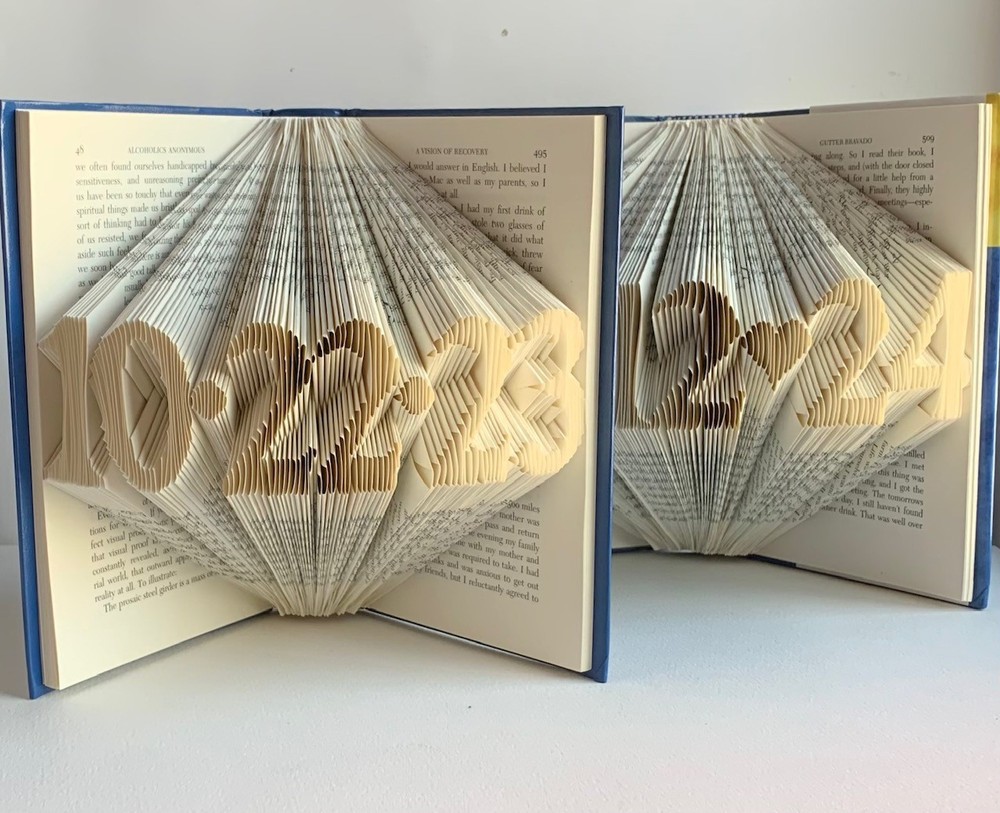 Clean Date in Narcotics Anonymous Basic Text NA Addiction Recovery Gift Token